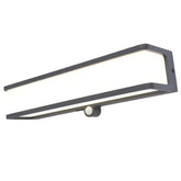 Lutec Doblo Solar Led Wall Light 4000K - Dark Grey